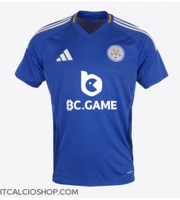 Leicester City Prima Maglia 2024-25 Manica Corta